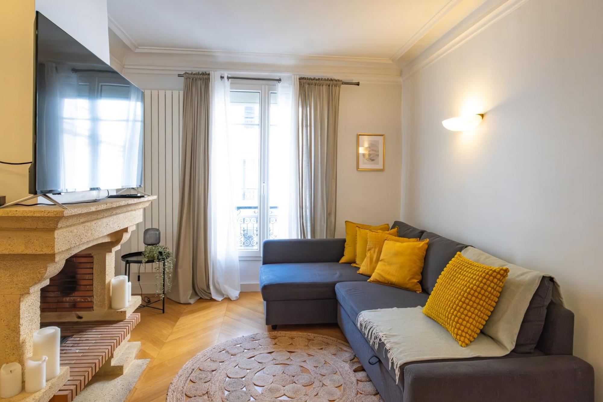 Spacious Apartment For 6 People Paris Exterior photo