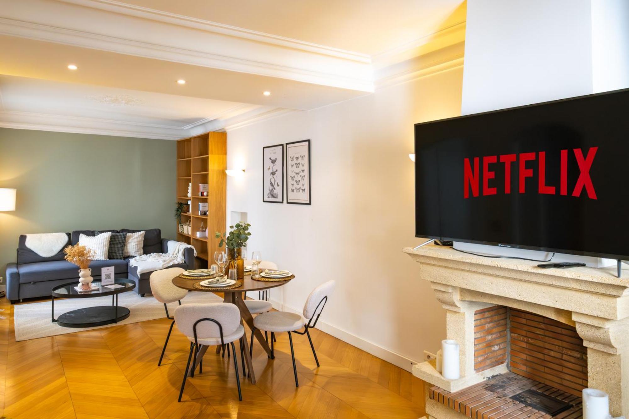 Spacious Apartment For 6 People Paris Exterior photo